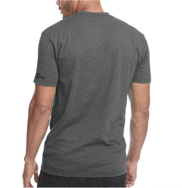 back of mens icon crew neck tee