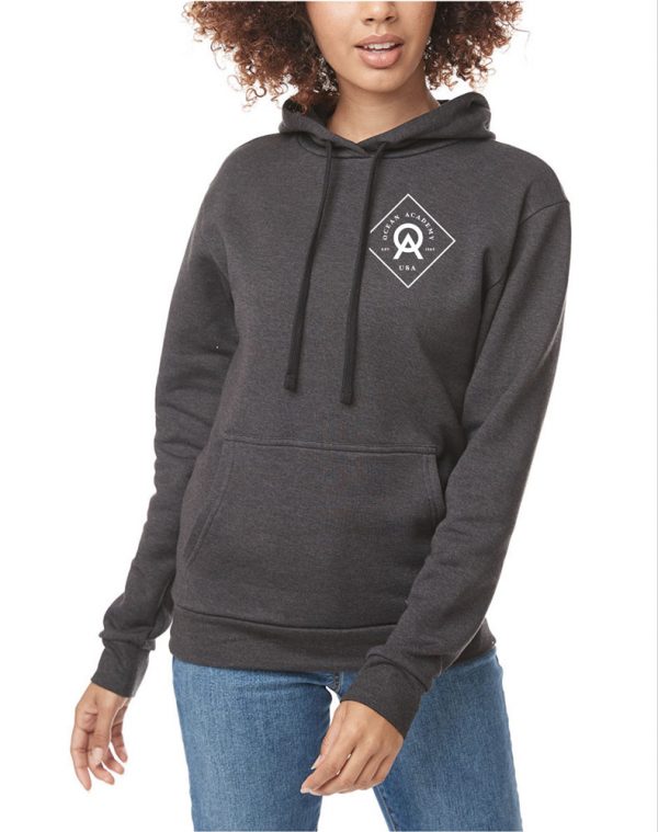 Unisex Stadium Hoodie (Heather Black)