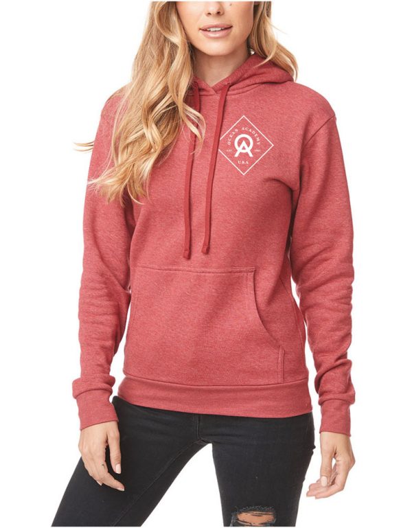 Unisex Stadium Hoodie (Heather Cardinal)