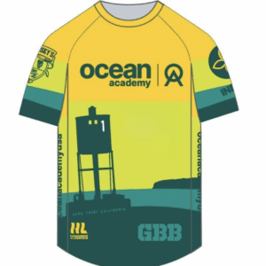 Men's Green Buoy Battle Short Sleeve Race Jersey (by Hammers & Legends)