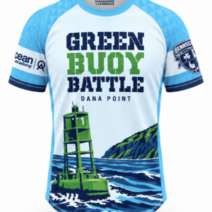 Men's Green Buoy Battle Short Sleeve Race Jersey (by Hammers & Legends)